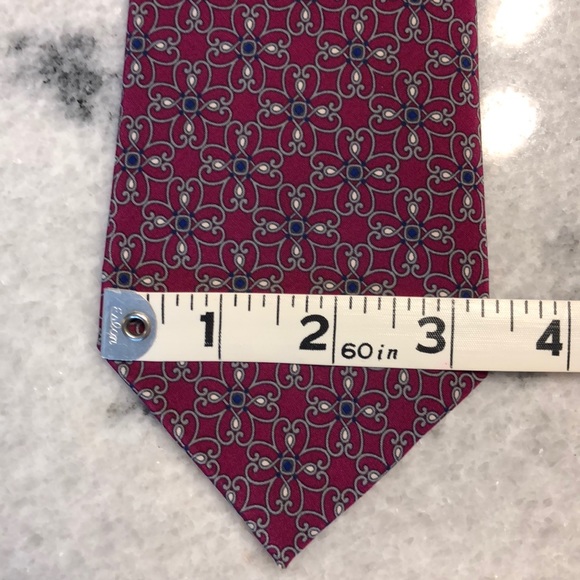 Linea Congiu Silk Men’s Neck Tie - Picture 5 of 6